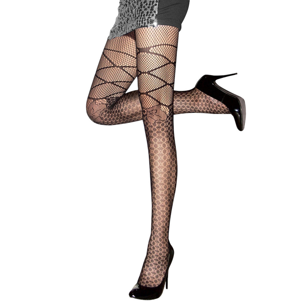 Simply Joshimo Womens Black Patterned Fishnet Net Tights/Ladies Fashion Pattern Pantyhose (Striped), Boomerang, One Size : Buy Online at Best Price in KSA - Souq is now Simply Joshimo Womens Black Patterned Fishnet Net Tights/Ladies Fashion Pattern Pantyhose (Striped), Boomerang, One Size : Buy Online at Best Price in KSA - Souq is now