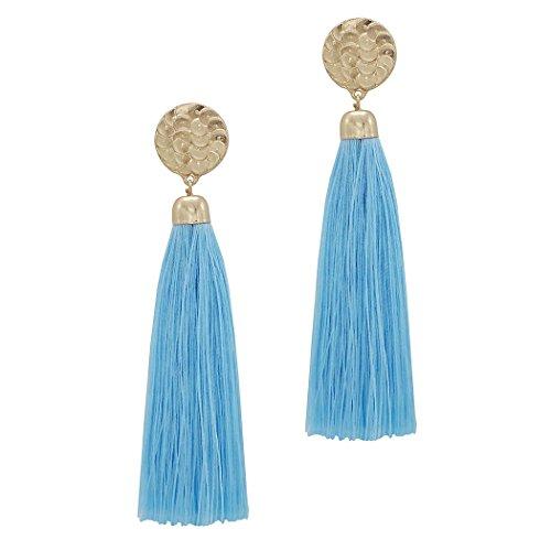 Beautiful Long Length Thread Tassel Extra Long Dangle Statement