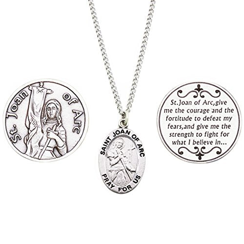 Saint Joan of Arc; Inspirational Jewelry Gifts