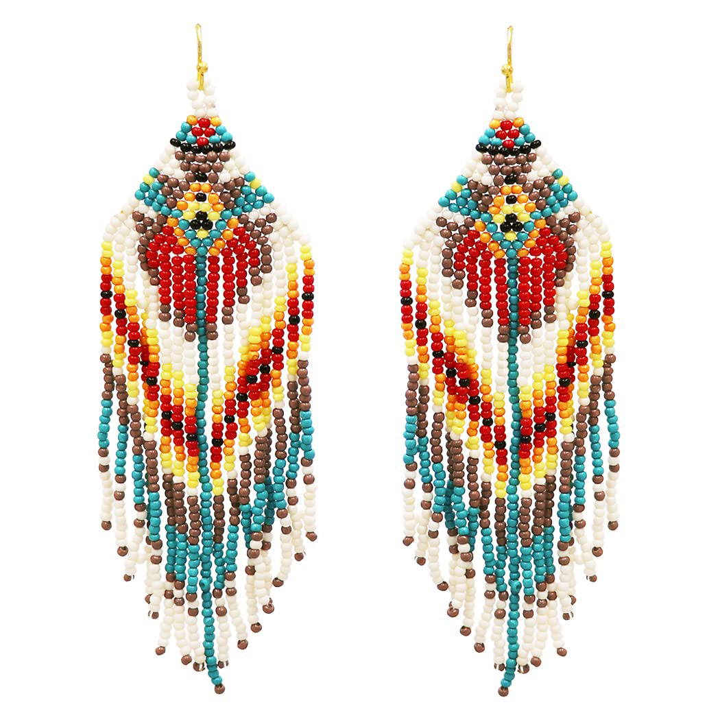 Seed Bead Earrings