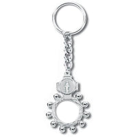 Religious Gift Miraculous Medal Rosary Keychain