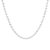 Mermaid Chic Natural Textured 10mm Freshwater Pearl Strand Necklace, 20"