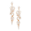 Women's Stunning Crystal Rhinestone Bubble Dangle Statement Earrings, 3.25"