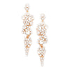 Women's Stunning Crystal Rhinestone Bubble Dangle Statement Earrings, 3.25"