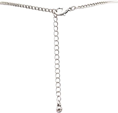 Western Style Squash Blossom Necklace, White Howlite Stone Pendant with Silver Alloy Chain, 16 Inch with 3 Inch Extender (Silver Burnished Natural Cream Tone)