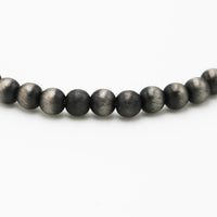 Western Layering Necklace Set, Burnished Silver with Turquoise Howlite, 3-Piece Y-Drop, Pendant Necklace and Navajo Pearl, Adjustable 16-24 Inch