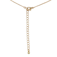 Rosemarie's Religious Gifts Gold Tone Cross Charm Necklace with Wooden Beads, 16 Inch Chain with 3 Inch Extender