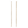 Unique Crystal Rhinestone Strands Double Sided Shoulder Duster Hypoallergenic Statement Earrings (Extra Long 9.25" Gold Tone Clear Crystal 3 Strand)
