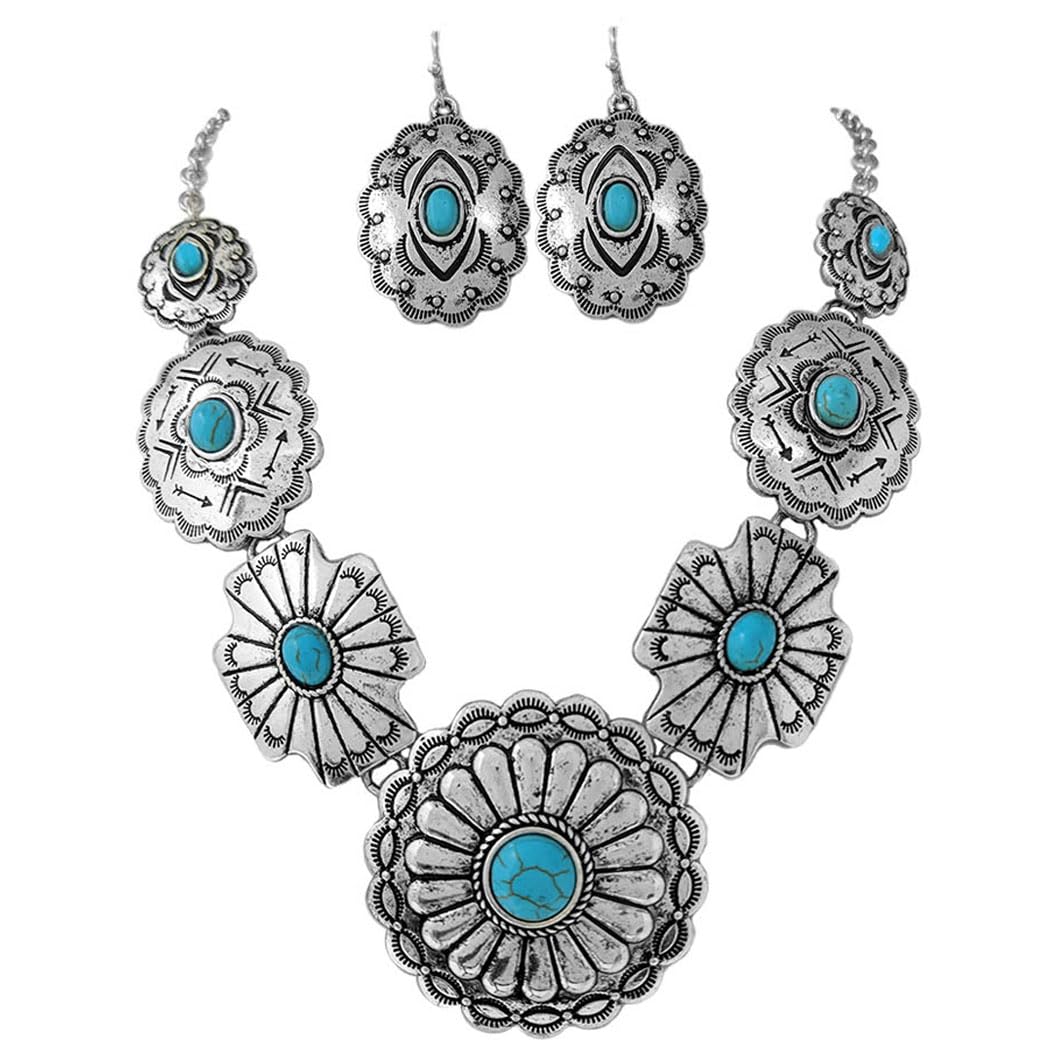 Turquoise cowgirl jewelry discount