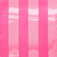 Stylish And Colorful Lightweight Satin Stripe Fashion Scarf, 60" (Pink)