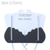 Stunning Silver Tone Detachable Crystal Rhinestone Bra Dress Straps (Double Row)