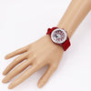 Women's Licensed Collegiate University Adjustable Silicone Band Team Spirit Ladies Sport Wrist Watch, 9.5" (Florida State University Seminoles)