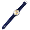 Women's Licensed Collegiate University Adjustable Silicone Band Team Spirit Ladies Sport Wrist Watch, 9.5" Florida State University Seminoles (West Virginia University Mountaineers)