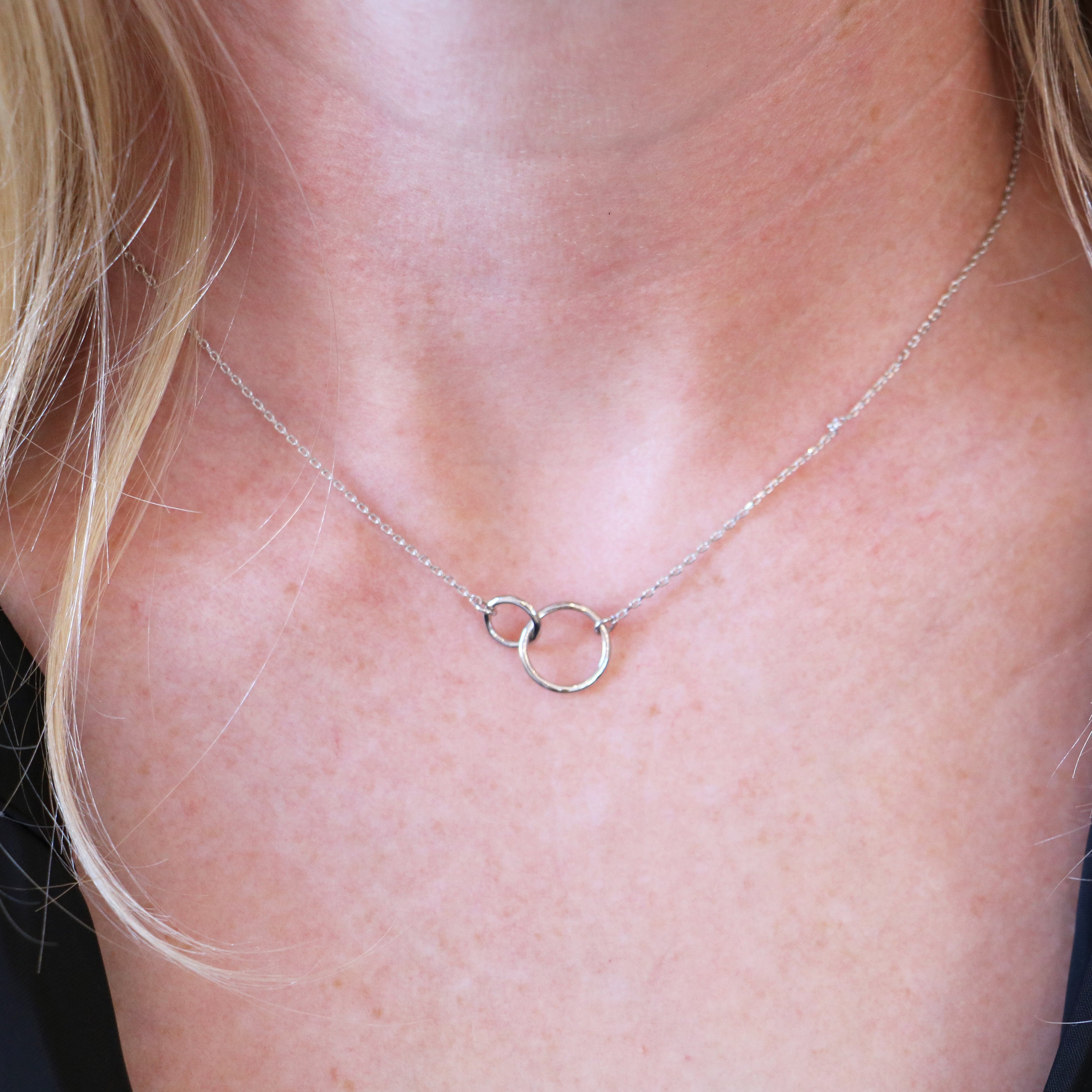 レディース CALME 2way drop chain necklace