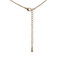 Women's Mother of Pearl Bar Pendant Extra Long Necklace 32"
