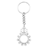 Religious Gift Miraculous Medal Rosary Keychain