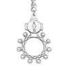 Religious Gift Miraculous Medal Rosary Keychain