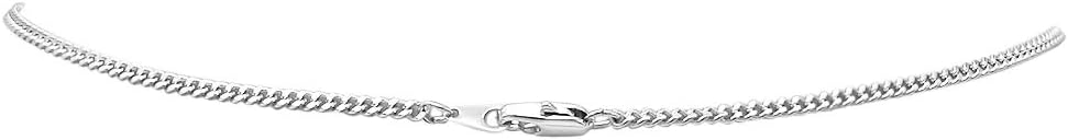 Rosemarie's Religious Gifts Sterling Silver Small Four Way Cross Confirmation Medal Pendant MADE IN THE USA 0.8" Necklace, 18"