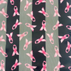 Satin Stripe Lightweight Pink Ribbon Breast Cancer Awareness Fashion Scarf, 60"