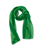 Stylish And Colorful Lightweight Satin Stripe Fashion Scarf, 60" (Green)