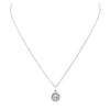 Rosemarie Collections Petite Saint Benedict Religious Pendant Necklace, 18"+2" Extender (Necklace Only)