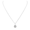 Rosemarie Collections Petite Saint Benedict Religious Pendant Necklace, 18"+2" Extender (Necklace Only)