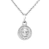 Rosemarie Collections Petite Saint Benedict Religious Pendant Necklace, 18"+2" Extender (Necklace Only)