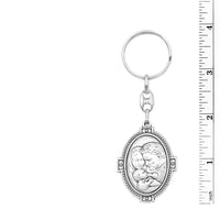 Rosemarie's Religious Gifts Double Sided Holy Family and St Joseph Keychain