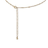 Women's Stunning Matte Gold Tone Honeycomb Cutout And Leopard Spots Cork Disk Jewelry, 18"+2" Extender