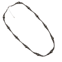 Women's Long Graduating Navajo Pearl Bead Western Strand Necklace, 36"-39