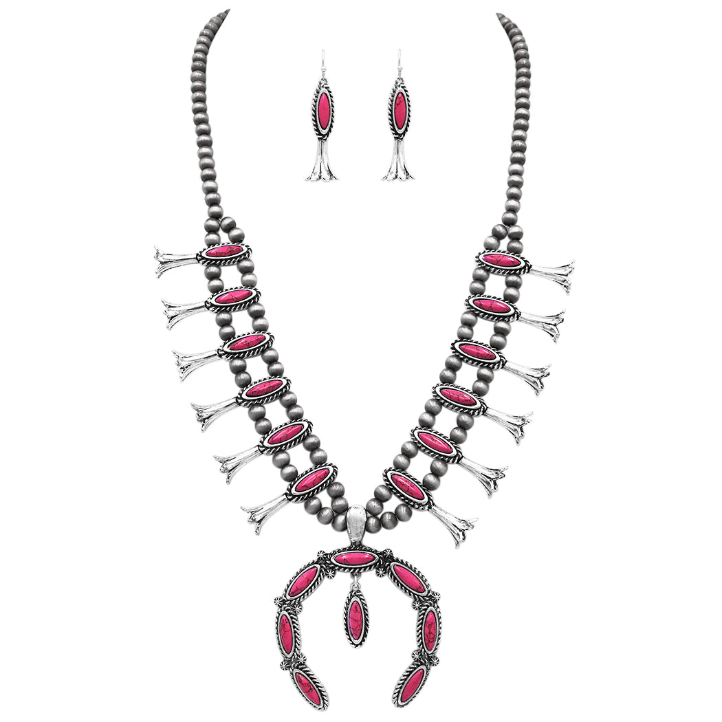 Semi precious blossom & rose gold hotsell