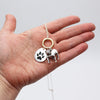 Adorable Animal Charms Changeable Pendant Necklace, 18"+3" Extender (Puppy Dogs)