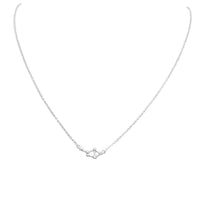 Dainty Sterling Silver Cable Chain With Zodiac Constellation Celestial Stars Astrology Pendant Necklace Gift Set, 16"+2" Extender (Libra Sept.24-Oct.22)