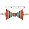 Fabulous Sparkling Crystal Choker Bow Tie Celebration Necklace, 12"+5" Extender