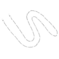 Designer Fashion Paperclip Link Chain Strap Eyeglass Holder, 30"
