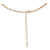 Gold Tone Seashell Charm Necklace with Faux Pearls, 16 Inch With 3 Inch Extender