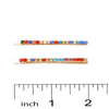 Crystal Rhinestone Sparkle Hair Clip Bobby Pins (Small Multicolor Crystal Gold Tone)
