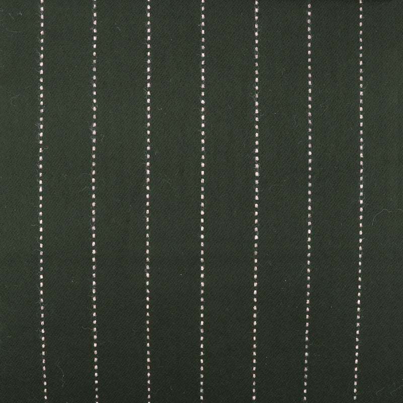 Soft Acrylic Winter Scarf, 66 x 12 Inches with 3 Inch Fringe, Cozy Cold Weather Accessory (Pinstripe, Army Green, White Pin)