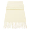Soft Acrylic Winter Scarf, 66 x 12 Inches with 3 Inch Fringe, Cozy Cold Weather Accessory