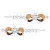 Colored Enamel Bow Bobby Pins Hair Clip Barrette Accessories