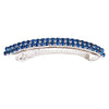 Classic Style Double Row Crystal Hair Clip
