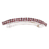 Classic Style Double Row Crystal Hair Clip