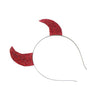 Halloween Costume Red Devil Horns Headband (Plain Solid Horn)