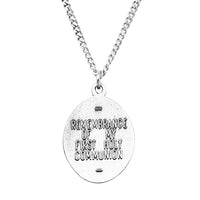 Rosemarie's Religious Gifts Oval First Communion Chalice Medal Pendant Necklace, 18"