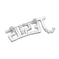 Unique Silver Tone Religious Crystal Jesus Brooch, 1.75"