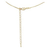 Stunning Metal Mesh Floral Statement Dangling Necklace Earring Set, 16"+3" Extender (Gold Tone Multicolor Crystals)