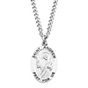 Religious Saint Medal Pendant Necklace 24" (St Andrew)