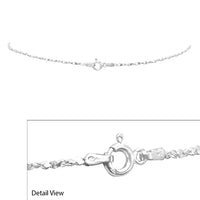 Rosemarie & Jubalee Women's Made In Italy Dainty Sterling Silver Serpentine Chain With Opal Necklace Pendant And Post Drop Earrings Gift Set,18"