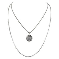 St Florian Pendant Necklace "Patron Saint of Firefighters"