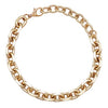 Stunning Matte Metal Chunky Cable Chain Bracelet, 7.5"+2" Extender